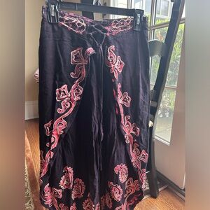 Adjustable flare pants